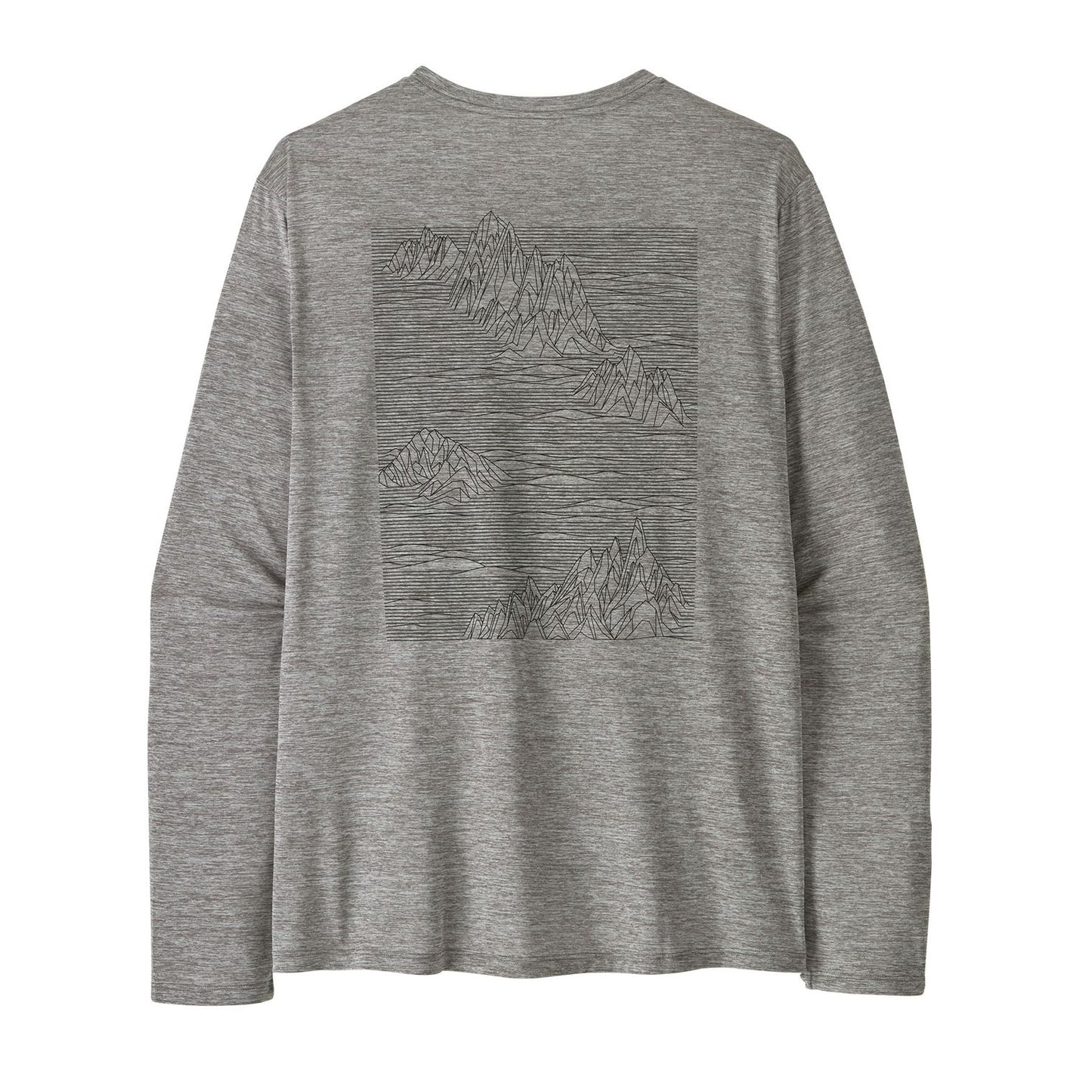Patagonia Mens L/S Cap Cool Daily Shirt in Strataspire:Feather Grey
