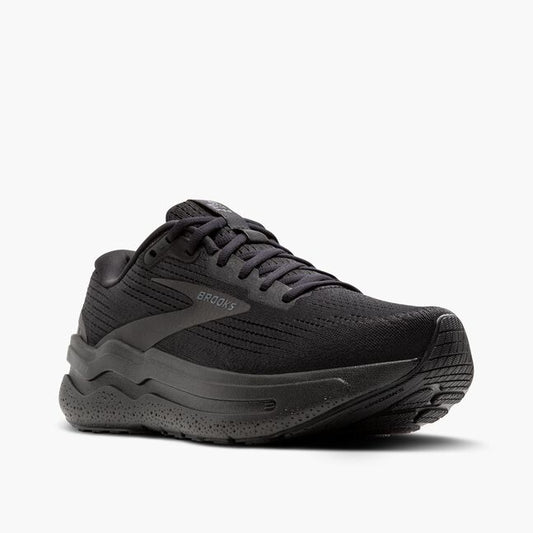 Brooks Mens Ghost Max 2 Running Shoe in Black/Black/Ebony
