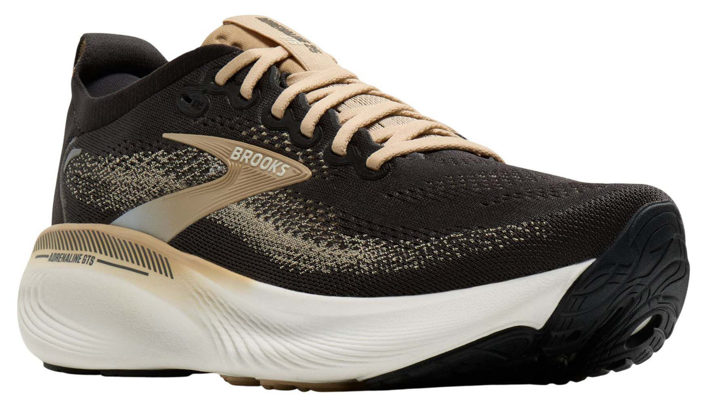 Brooks Mens Adrenaline GTS 25 Running Shoe in Phantom/Starfish/Coconut