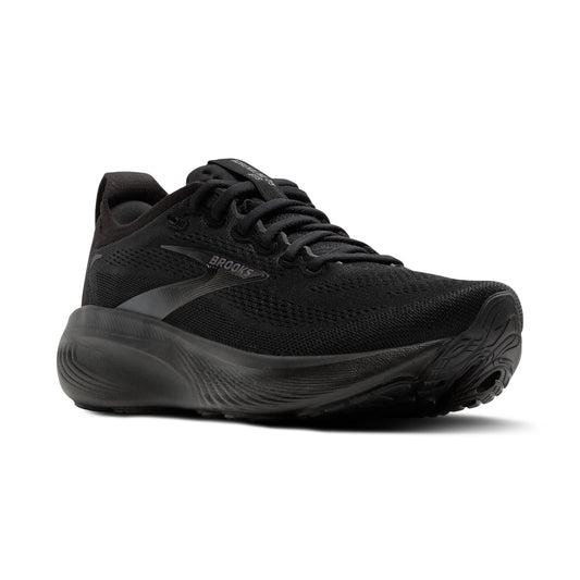 Brooks Mens Adrenaline GTS 25 Running Shoe in Black/Black/Ebony