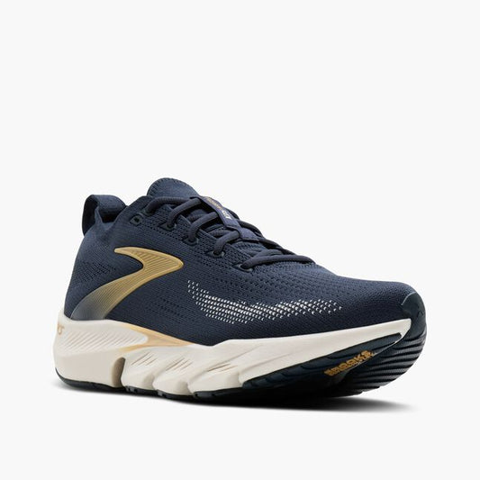 Brooks Mens Glycerin Flex Running Shoe in Spellbound/Starfish/Coconut