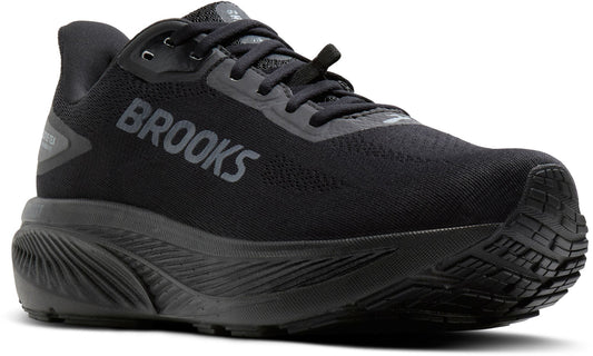 Brooks Mens Ghost 18 GTX Running Shoe in Black/Black/Ebony