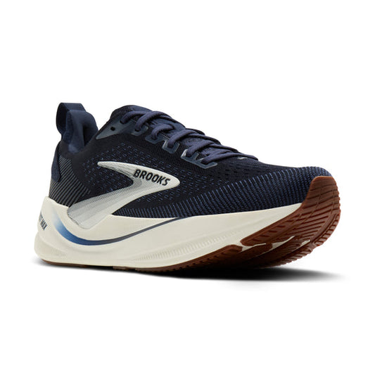 Brooks Mens Ghost Max 4 Running Shoe in Navy/Navy/Biscuit