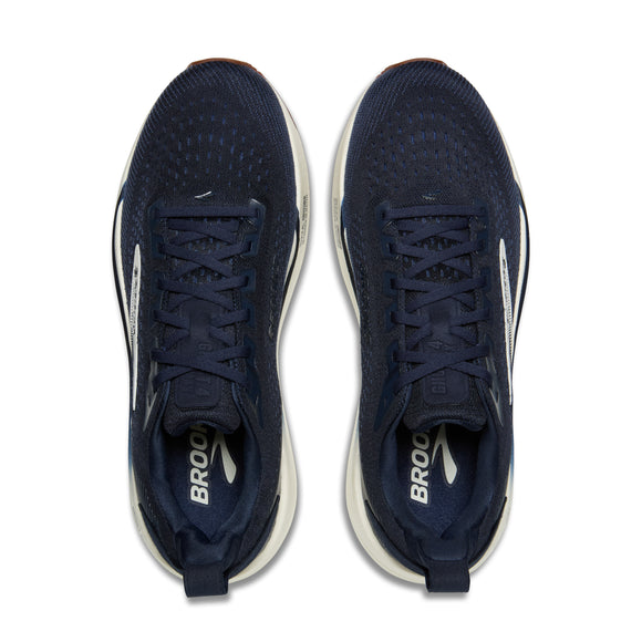 Brooks Mens Ghost Max 4 Running Shoe in Navy/Navy/Biscuit
