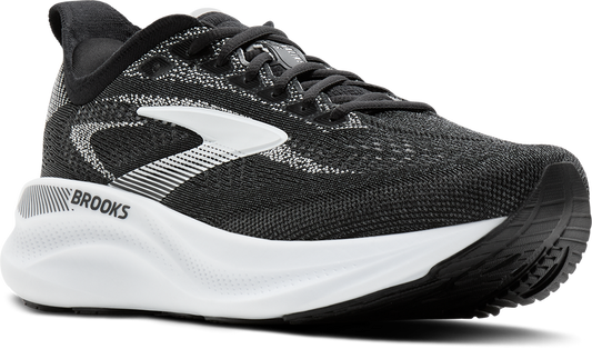 Brooks Mens Adrenaline GTS 26 Running Shoe in Black/Grey/White