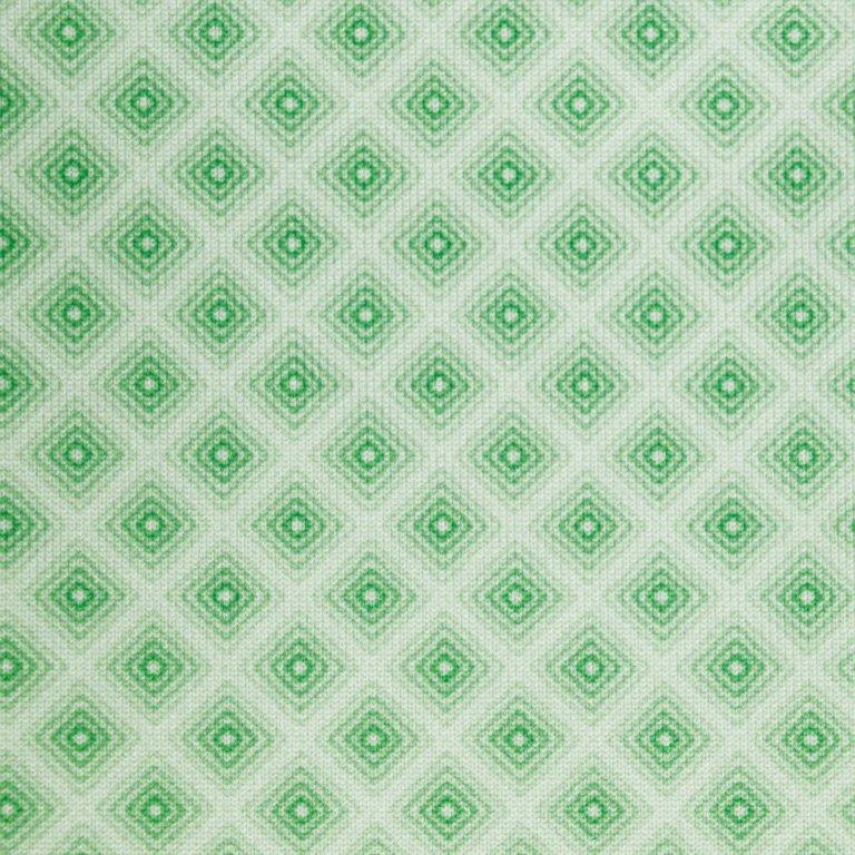 F/X Fusion Printed Performance Polo in Lime Mini Squares
