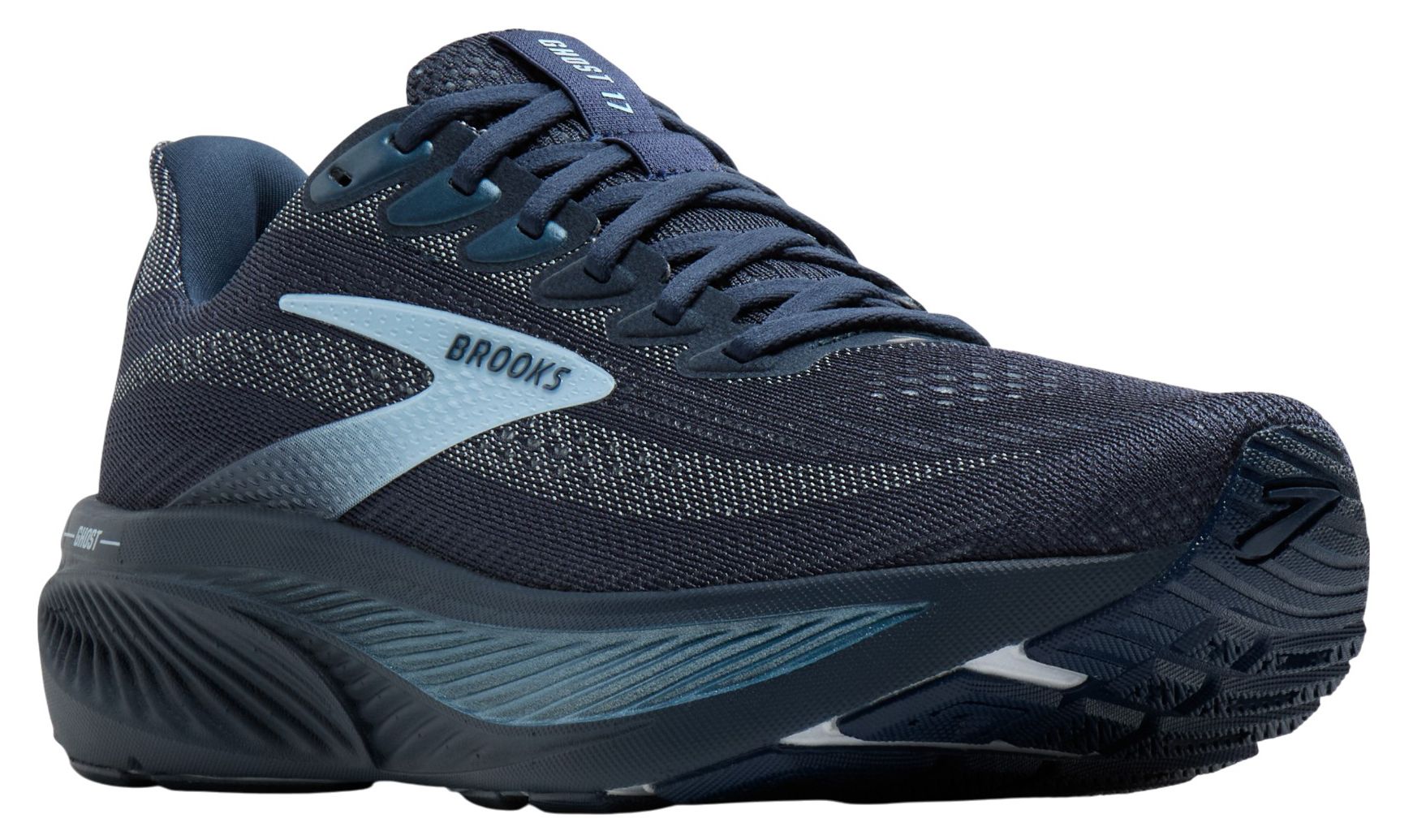 Womens Brooks Ghost 17 Running Shoe in Spellbound/Skyway – Hornor