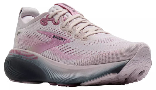 Womens Brooks Adrenaline GTS 25 Running Shoe in Mauve/Ebony/Pink