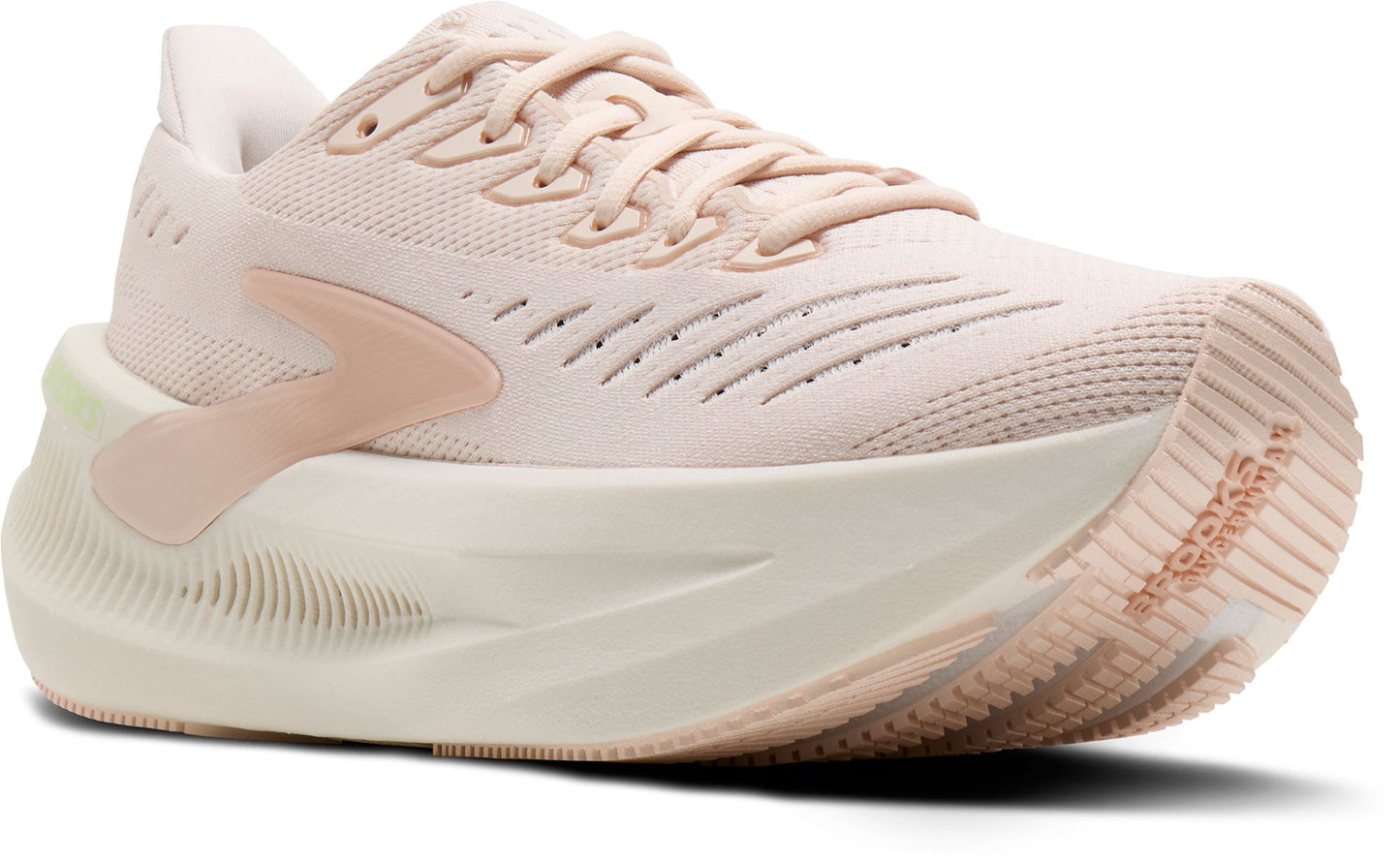Womens Brooks Glycerin Max 2 Running Shoe in Morganite/Paradise Green/Clear