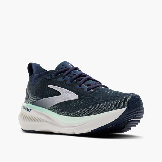 Womens Brooks Glycerin GTS 23 Running Shoe in Spellbound/Yucca/Pink