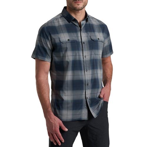 Kuhl Mens Response SS Sportshirt in Midnight Tide