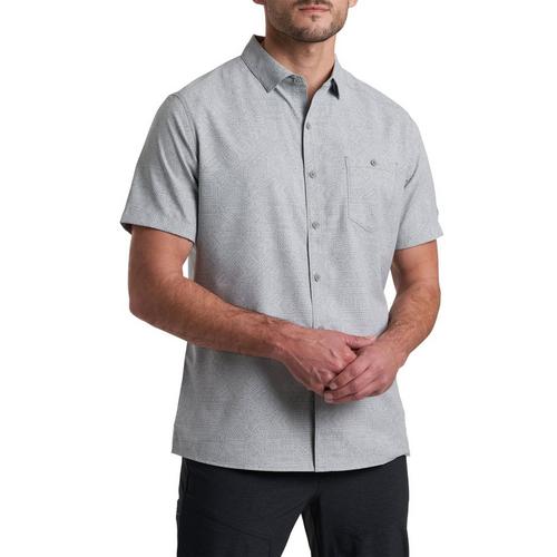 Kuhl Mens Persuadr SS Sportshirt in Ash