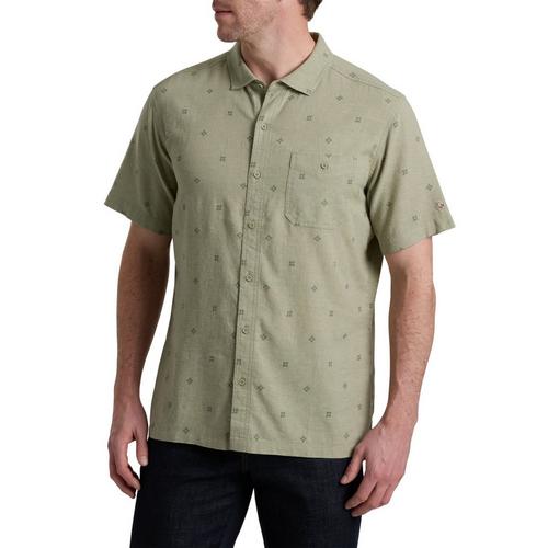Kuhl Mens Getaway SS Sportshirt in Aloe