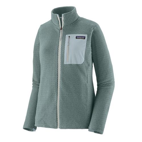 Womens Patagonia R1 Air Jacket in Blue Sage