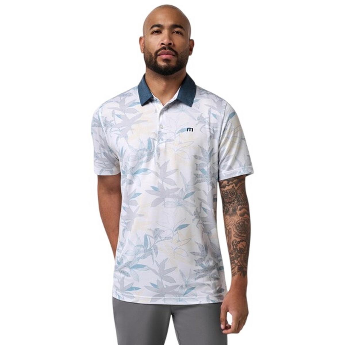 Travis Mathew Featherweight Drift Polo in White