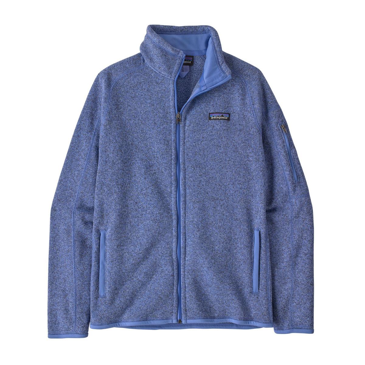 Womens Patagonia Better Sweater Jacket in Diver Blue