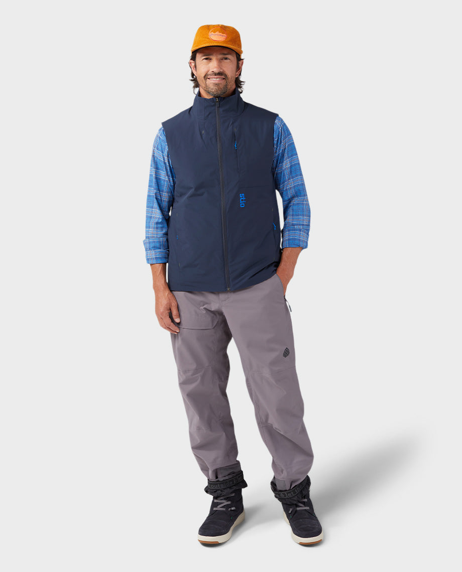 Stio Mens Fernos Insulated Vest in Mountain Shadow