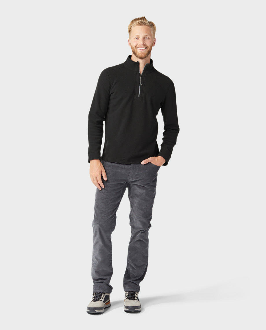 Stio Mens Turpin Fleece Half Zip in Abyss