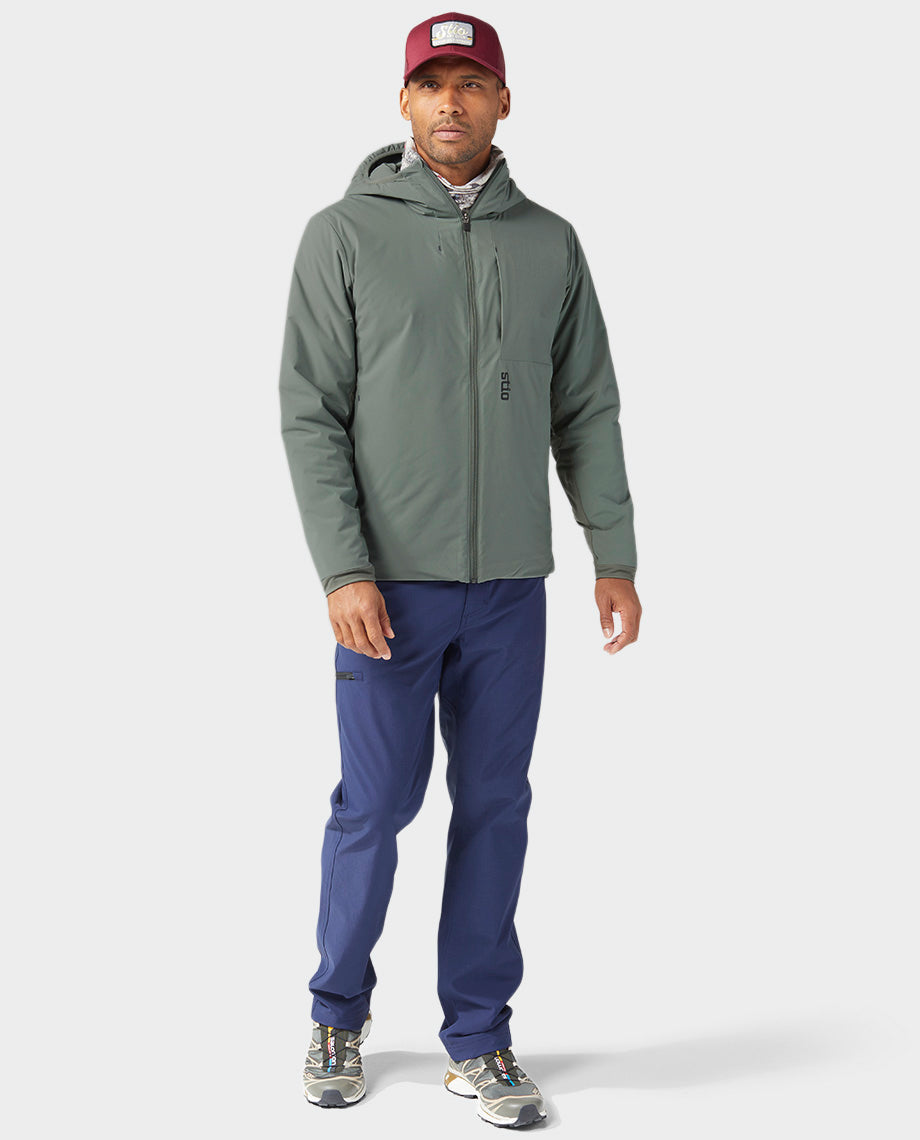 Stio Mens Fernos Insulated Jacket in Canyon Rock