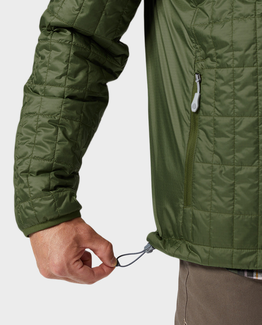 Stio Mens Azura Insulated Jacket in Pine Forest