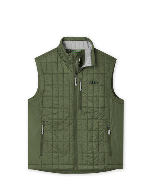 Stio Mens Azura Insulated Vest in Pine Forest