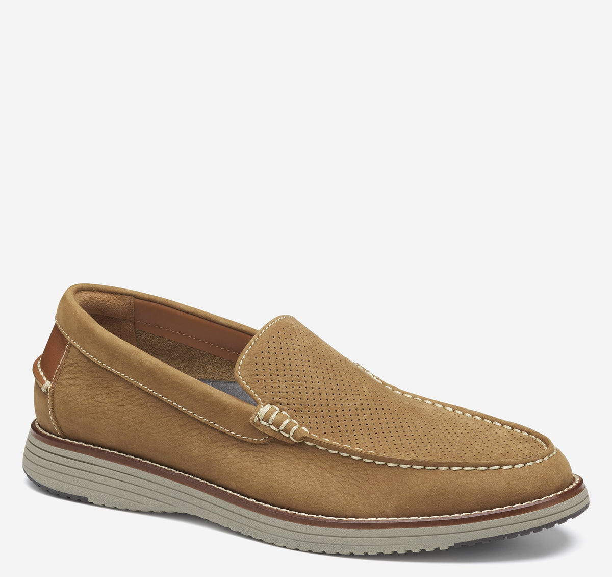 Johnston & Murphy Nubuck loafers Johnston & Murphy Upton Venetian Nubuck Leather Slip-On  main image 3
