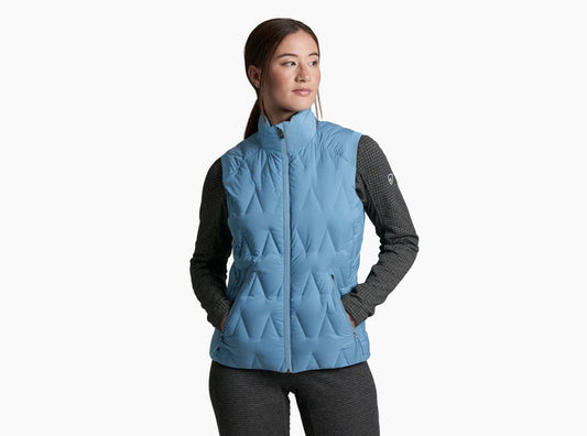 Womens Kuhl Firestorm Down Vest in Neptune