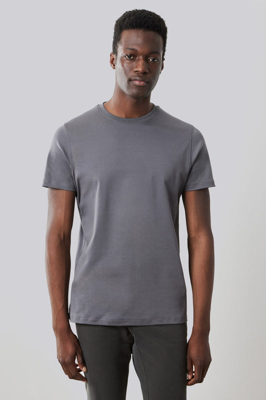 Robert Barakett Georgia Tee in Smoke