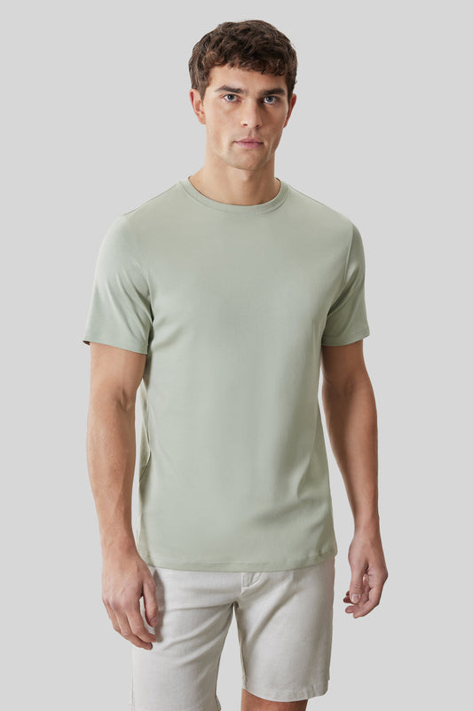Robert Barakett Georgia Tee in Desert Green