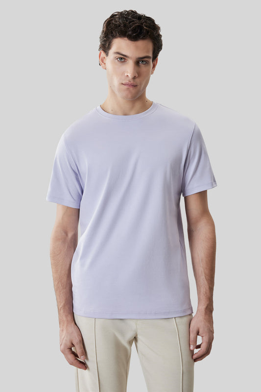 Robert Barakett Georgia Tee in Misty Lilac