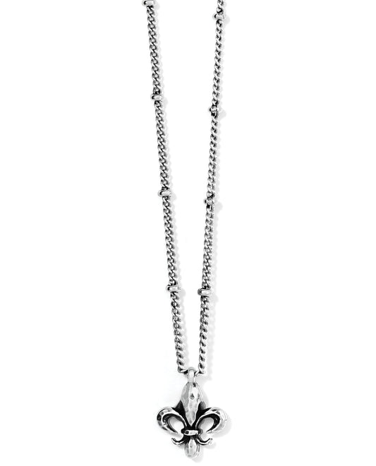 Womens Brighton Fleur De Lis Mini Necklace