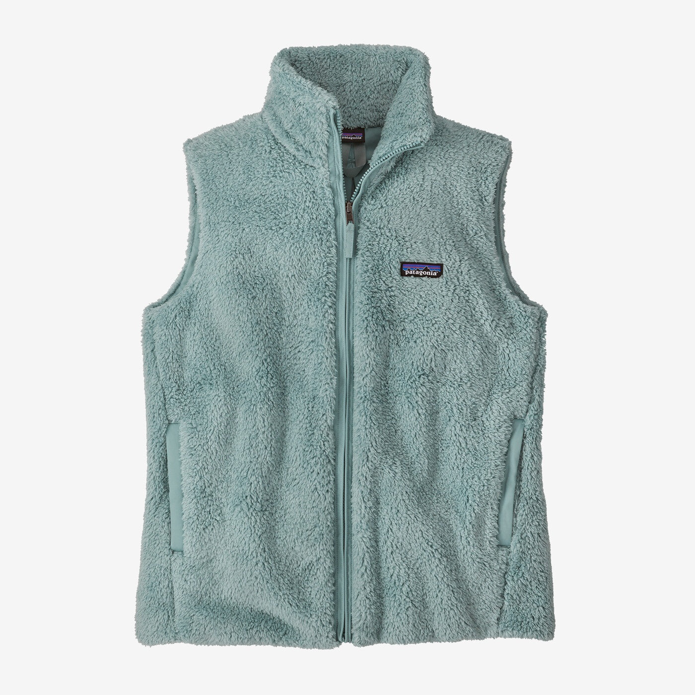 Womens Patagonia Los Gatos Fleece Vest in Thermal Blue