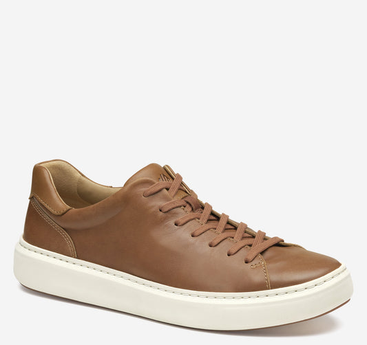 Johnston & Murphy Anders Lace to Toe in Tan