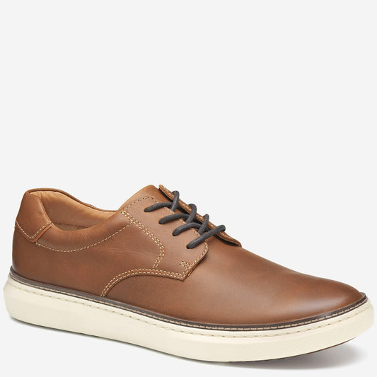 Johnston & Murphy McGuffey 2 Plain Toe in Tan Full Grain