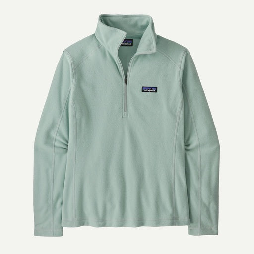 Womens Patagonia Micro D Quarter Zip in Virtually Blue