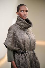 Womens Joseph Ribkoff Puffer Jacket in Avocado