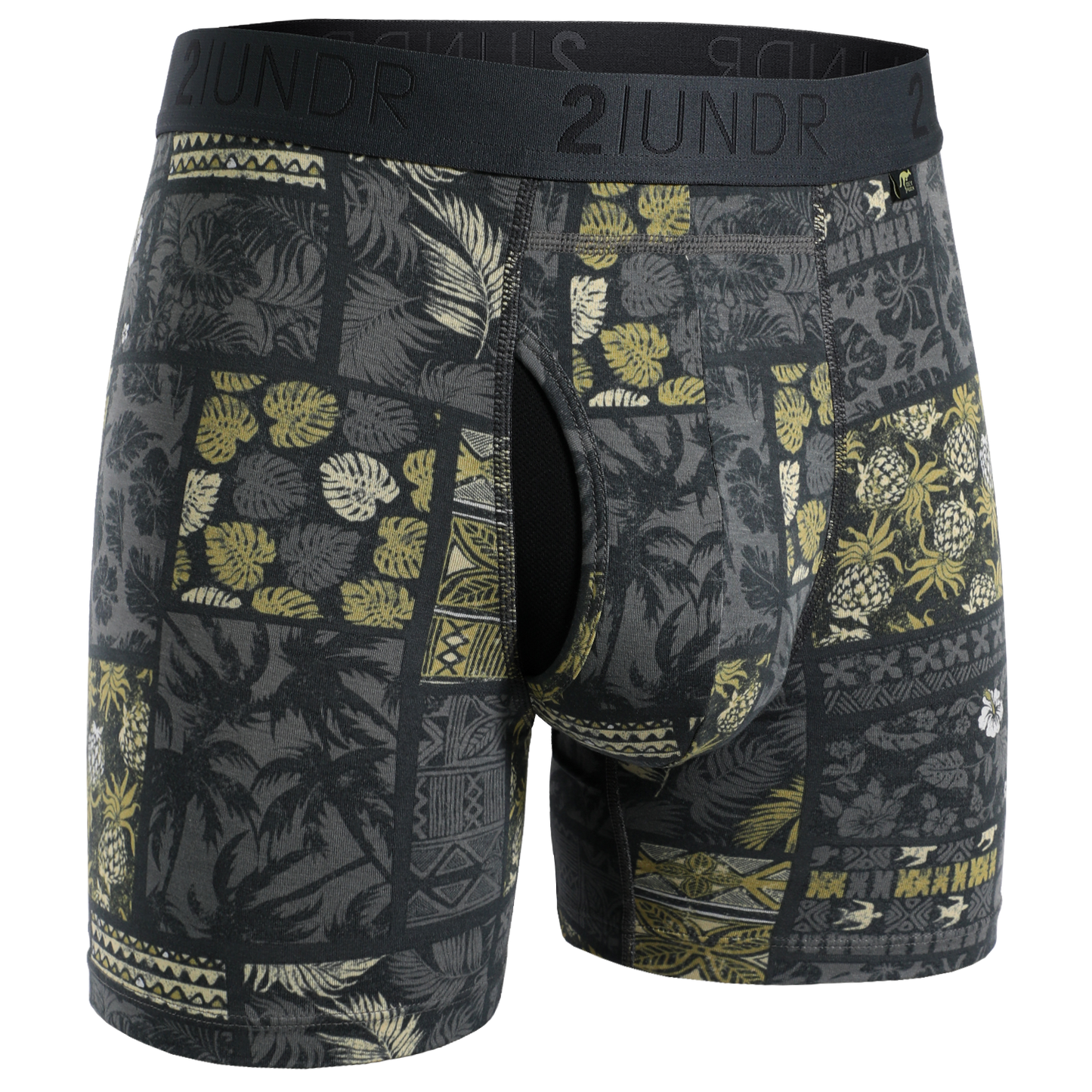 2 UNDR Swing Shift 6" Boxer Brief in Tonga