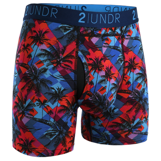 2 UNDR Swing Shift 6" Boxer Brief in Fiji