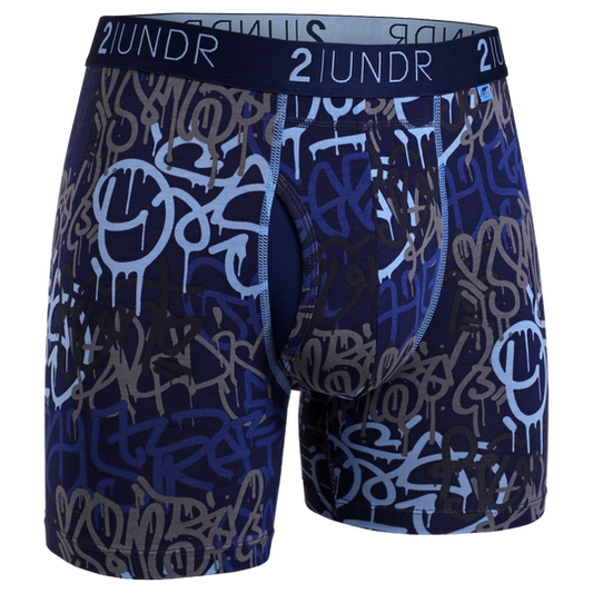 2 UNDR Swing Shift 6" Boxer Brief in Drippings