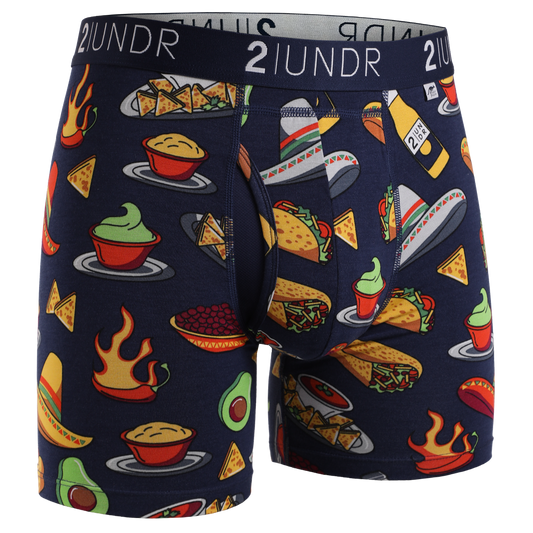 2 UNDR Swing Shift 6" Boxer Brief in Cantina