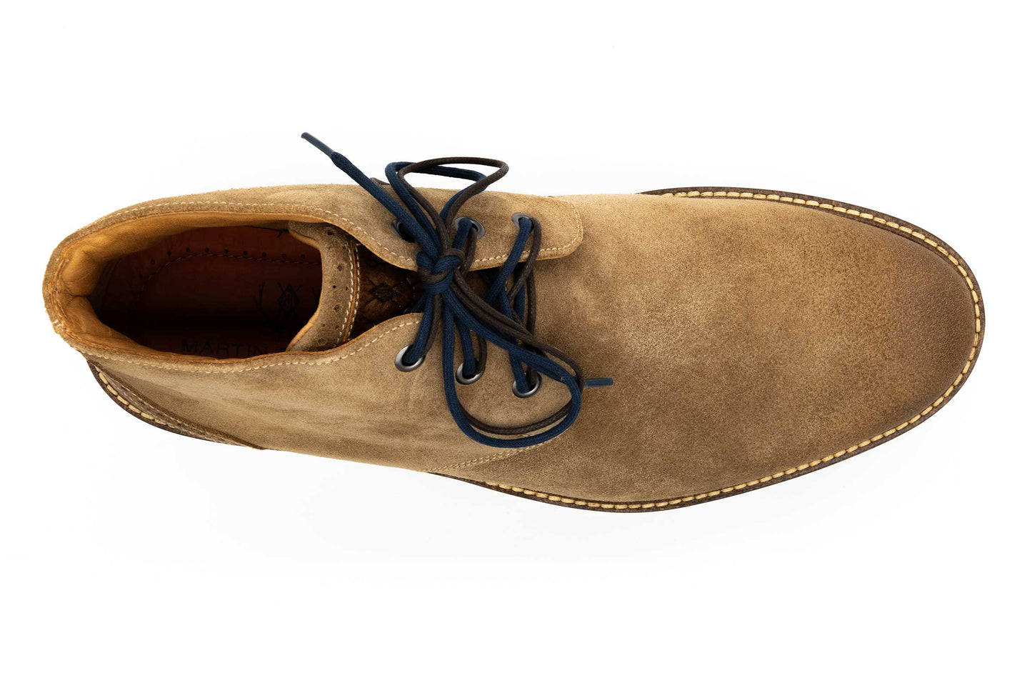 Martin Dingman Blue Ridge Suede Chukka - Khaki