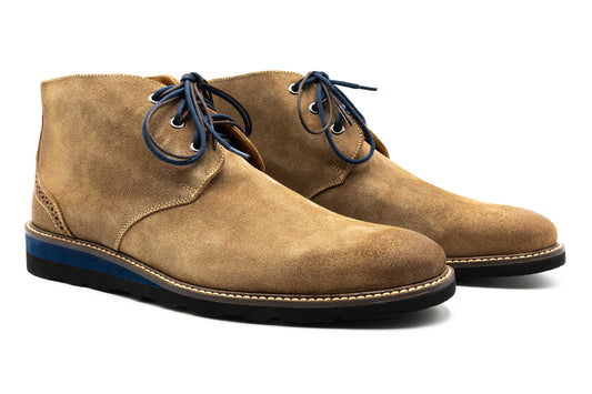 Martin Dingman Blue Ridge Suede Chukka - Khaki