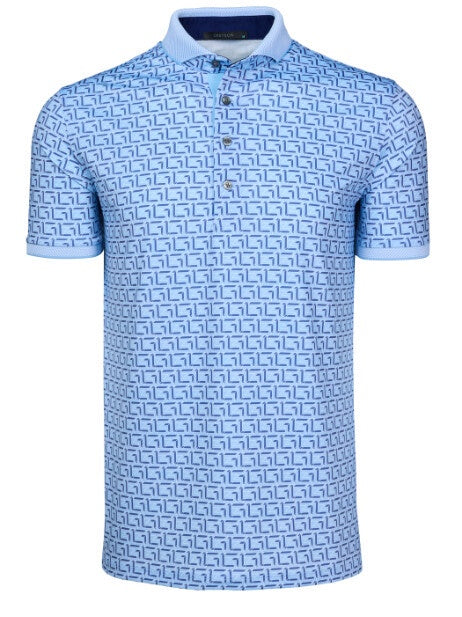 Greyson The 313 Polo in Wolf Blue