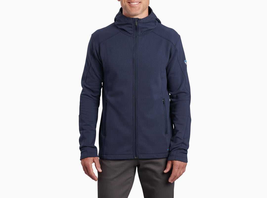 Kuhl Mens Spekter Full Zip Hoody in Pirate Blue