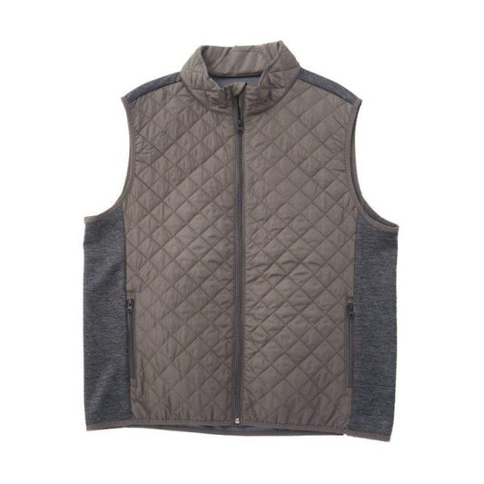 F/X Fusion Quilted Sporty Vest in Charcoal