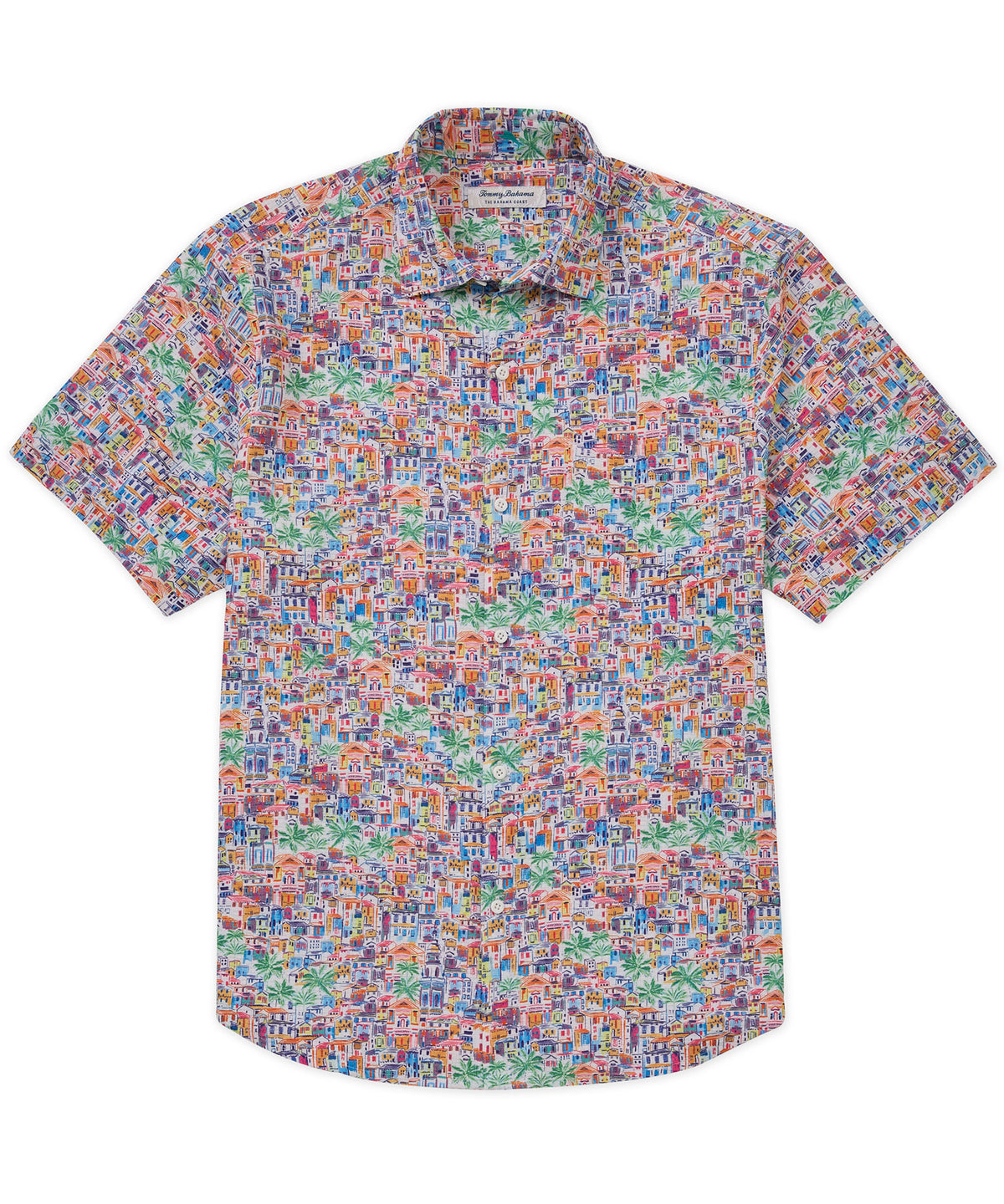 Tommy Bahama Amalfi Views Bahama Coast Short Sleeve Sportshirt in Continental
