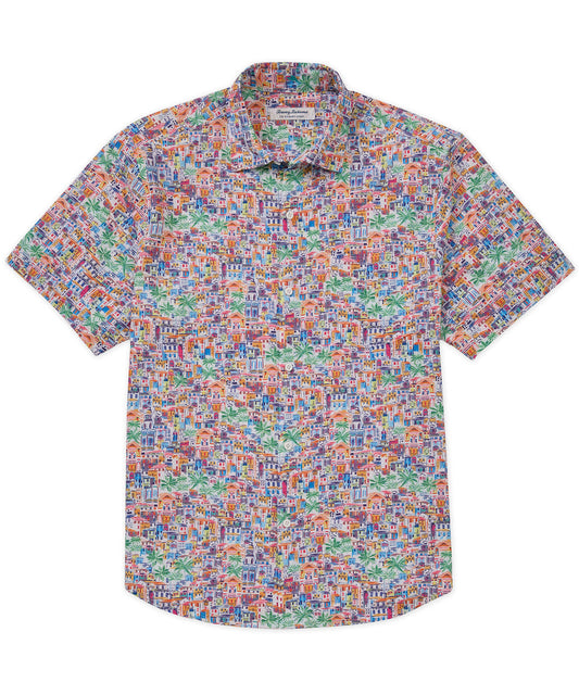 Tommy Bahama Amalfi Views Bahama Coast Short Sleeve Sportshirt in Continental