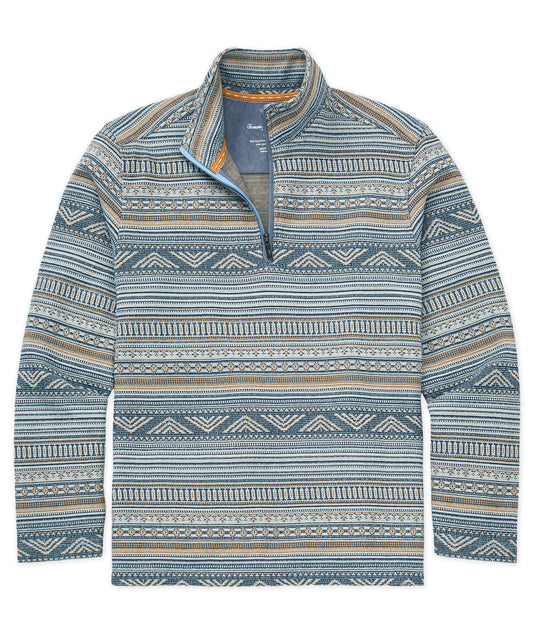 Tommy Bahama Sanroque Half Zip Pullover in Seabank Sky