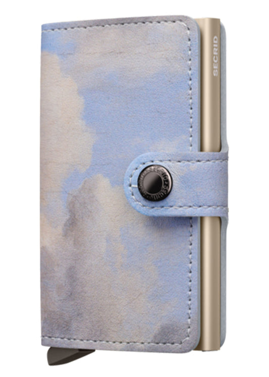 Secrid Miniwallet in Clouds Art Leather