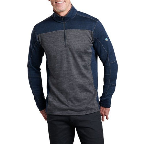 Kuhl Mens Ryzer Quarter Zip in Midnight